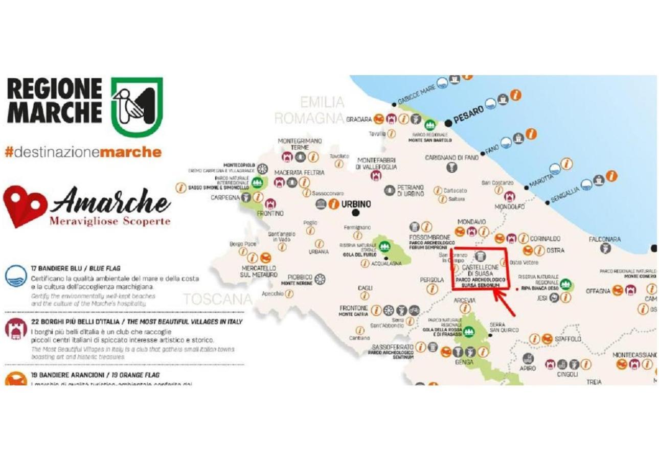 Casa Borgo Fonte Βίλα Castelleone di Suasa Εξωτερικό φωτογραφία